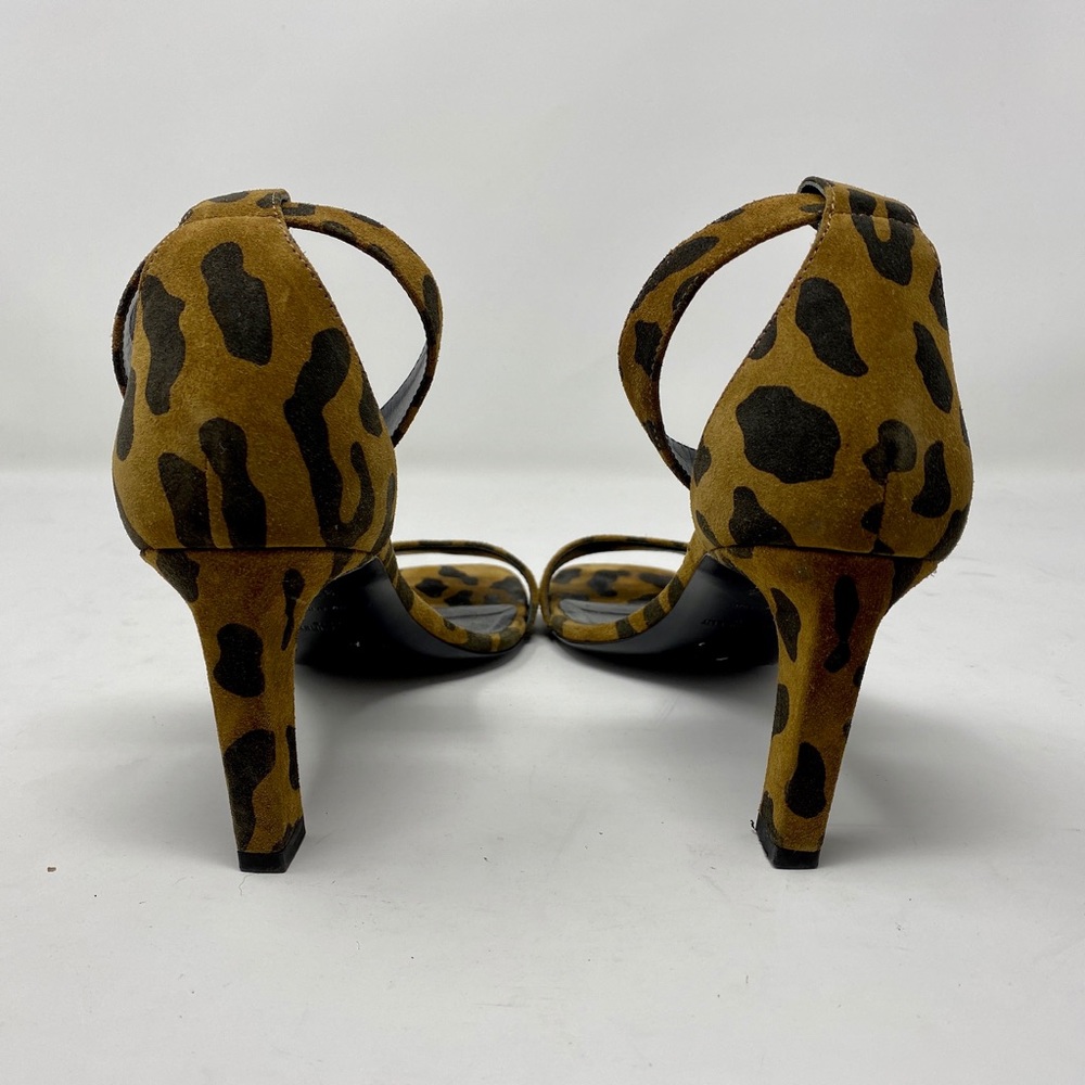 Saint Laurent (Ysl) Leopard Print Amber Sandals 3… - image 5